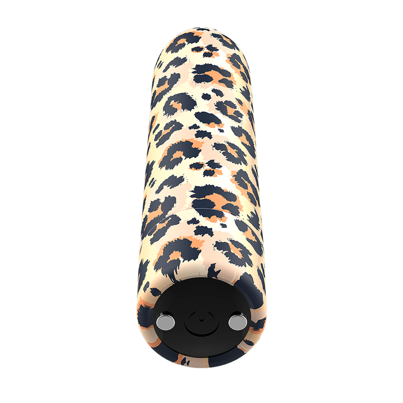 Vibrační kulička Custom Bullets Leopard 10 intenzit