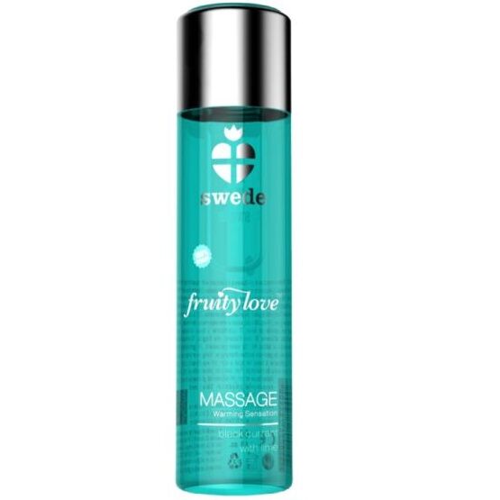 Masážní olej SWEDE Fruity Love 60 ml hřejivý efekt