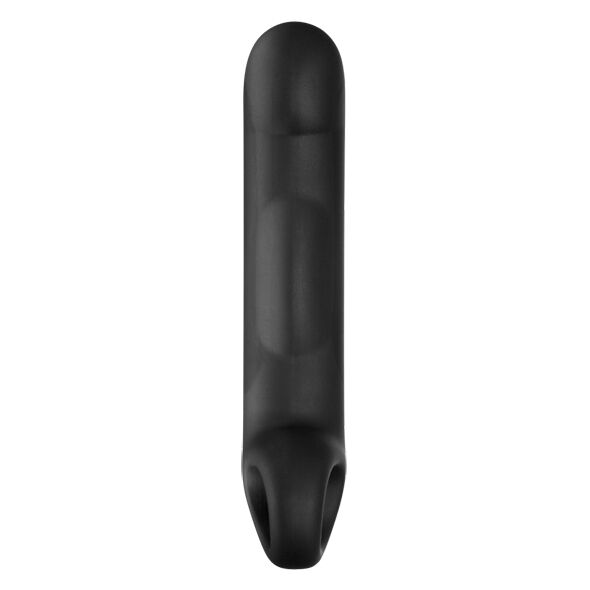 ELECTRASTIM OVID silikonové dildo černé (13 cm)