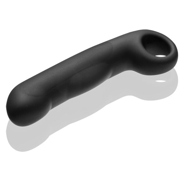 ELECTRASTIM OVID silikonové dildo černé (13 cm)