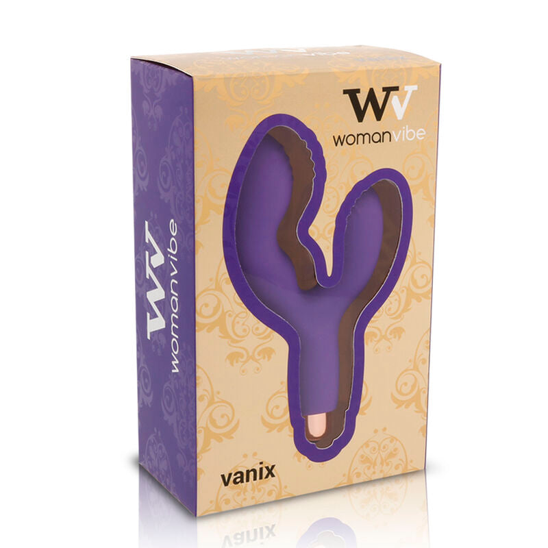 Womanvibe Vanix vibrátor silikonový unisex stimulátor