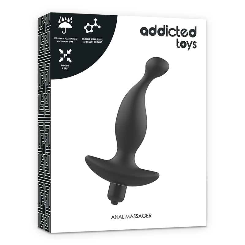 Anální vibrátor ADDICTED TOYS s masáží prostaty