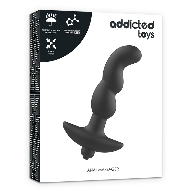 Anální vibrátor ADDICTED TOYS s prostatickým stimulátorem